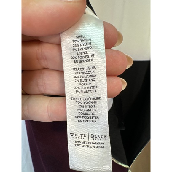 White‎ House Black Market Career Dress size 4 - Picture 4 of 5